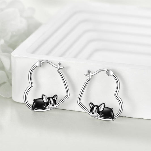 Creative Heart-shaped Hollow-out Earrings